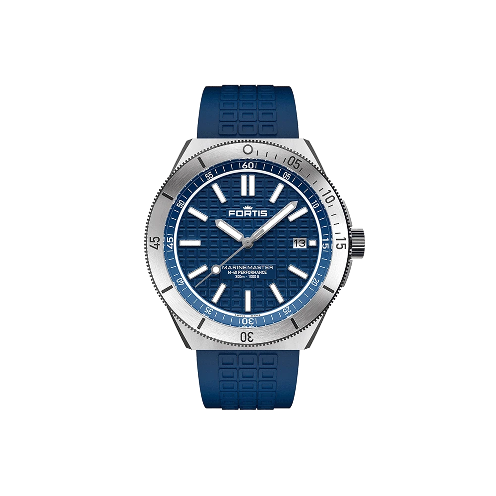 Fortis Marinemaster M-40 Ocean Blue Herrenuhr F8120028