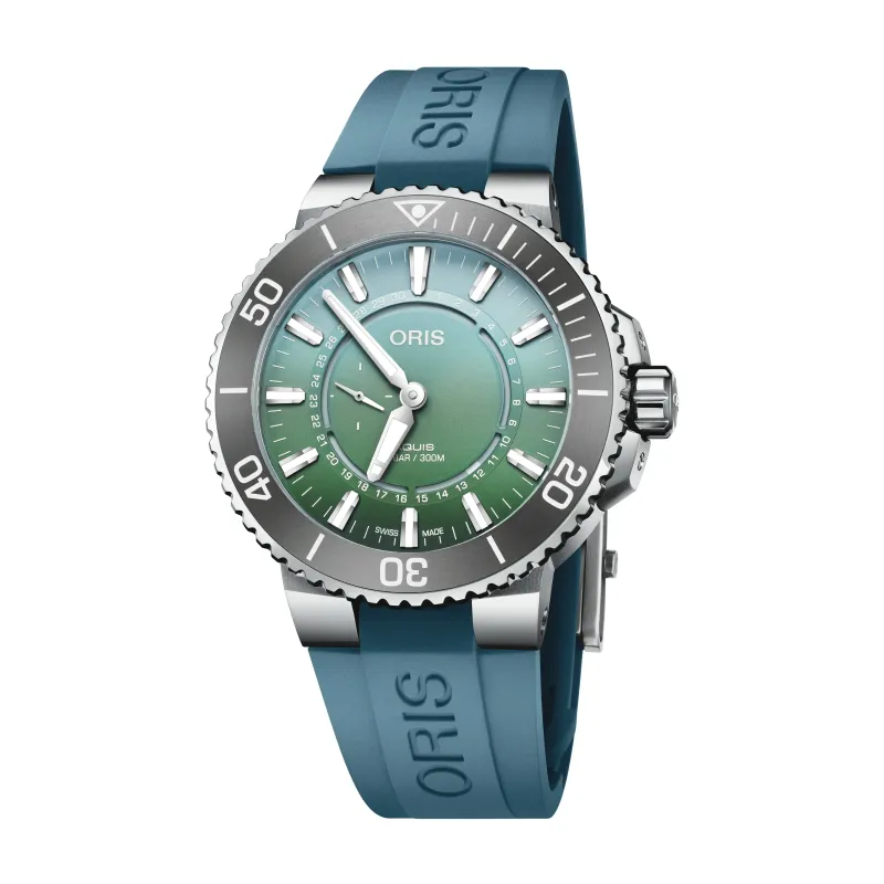 Oris Herrenuhr Aquis Dat Watt Limited Edition II, 01 743 7734 4197-Set