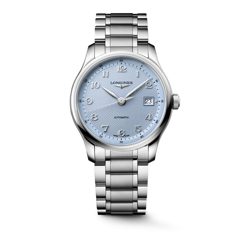 Longines Master Collection Herrenuhr Hellblau 39mm L2.949.4.99.6