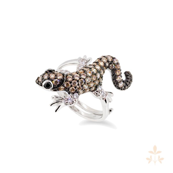 Seinerzeit Sülo Salamander Ring SZA-1990-181-S