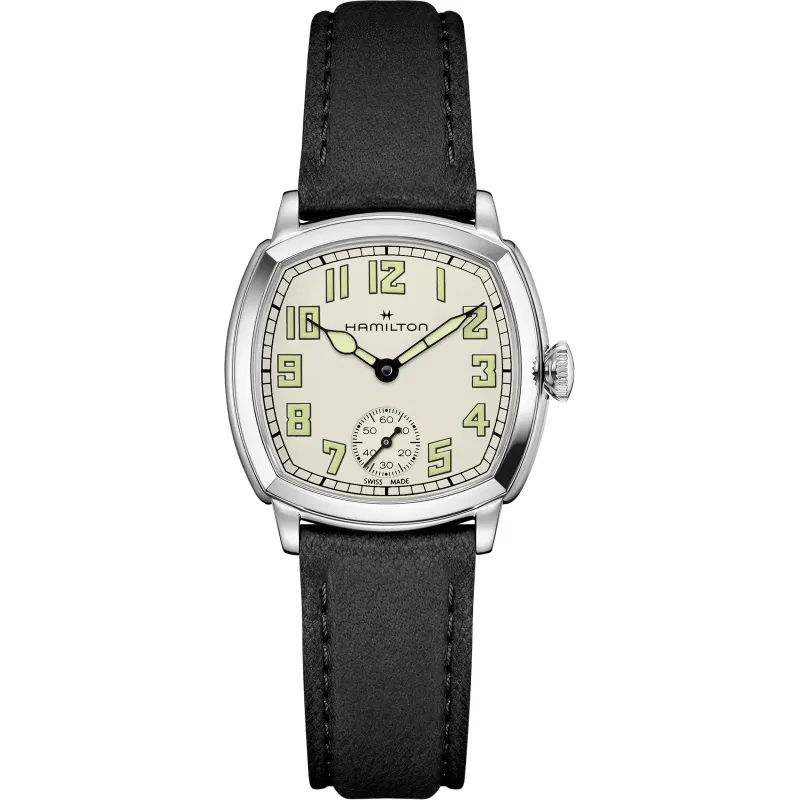 Hamilton American Classic Cushion Small Second 30 mm Handaufzug Damenuhr H36109710