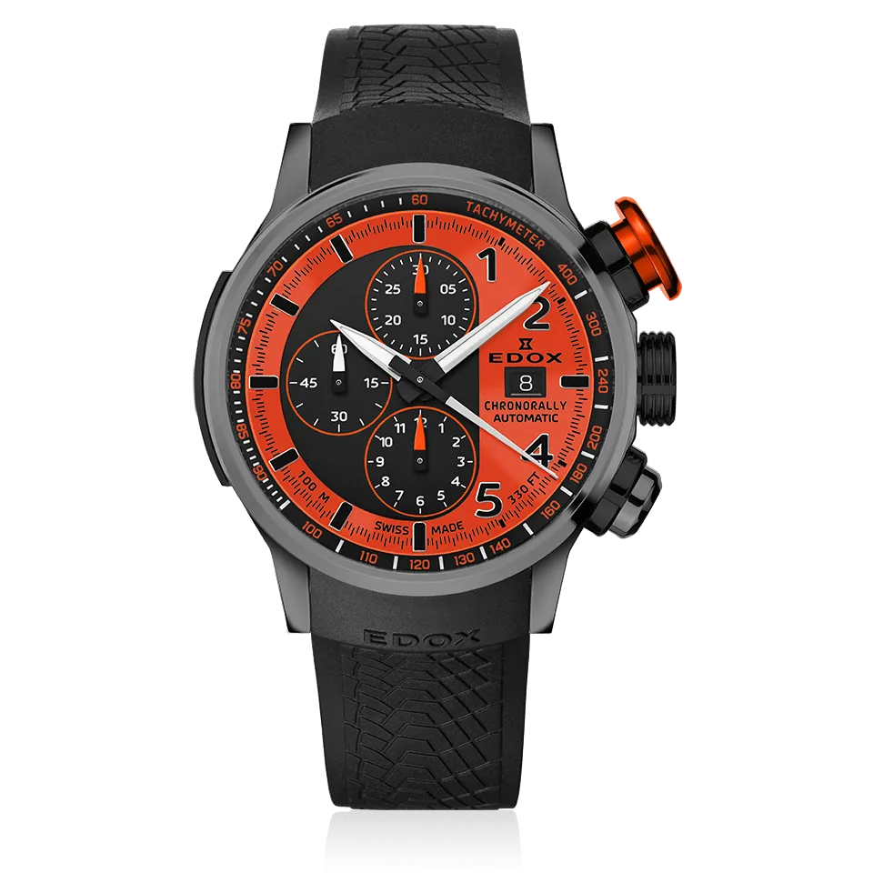 Edox Chronorally Herrenuhr 01129-TNGOCA-ONB