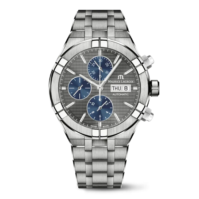 Maurice Lacroix Aikon Chronograph Day Date Herrenuhr AI6038-TT032-330-1
