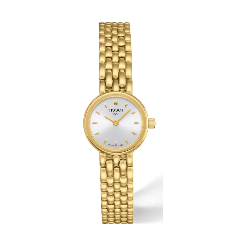 Tissot Lovely 19.5mm gelbgoldfarben Edelstahlband Damenuhr T058.009.33.031.00