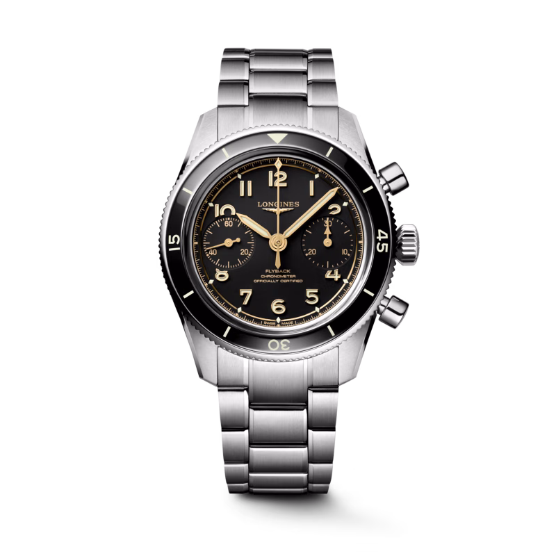 Longines Spirit Zulu Flyback Chronograph Herrenuhr L3.721.4.53.6