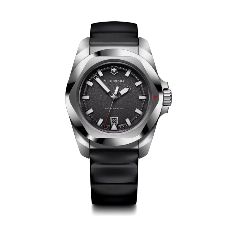 Victorinox I.N.O.X. Quartz 41mm 20 ATM Kautschukarmband Herrenuhr 242028