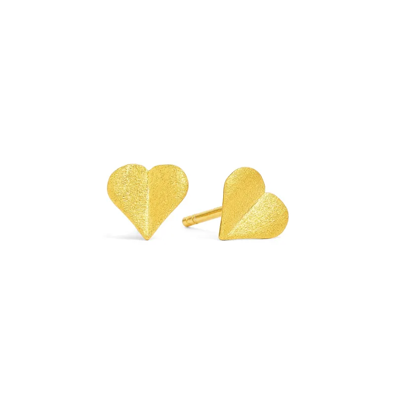 Bernd Wolf Stecker Corasina Designlinie Love, Herz, 7mm, Gold