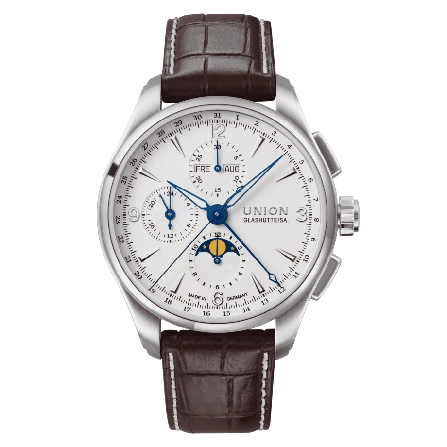 Union Glashütte Belisar Chronograph Mondphase Herrenuhr D014.425.16.017.00