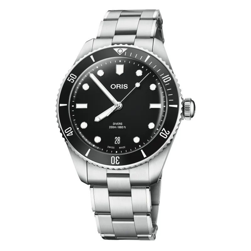 Oris Divers Date Automatik Herrenuhr inklusive Ersatzarmband, 01 733 7795 4054-Set