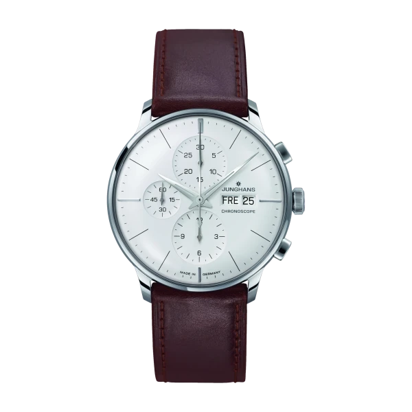 Junghans Meister Chronoscope Saphirglas Herrenuhr 027/4120.02