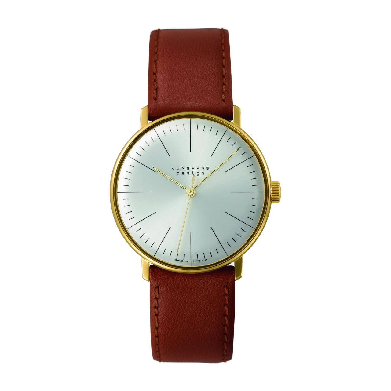 Junghans max bill Handaufzug Saphirglas Herrenuhr 027/5703.02