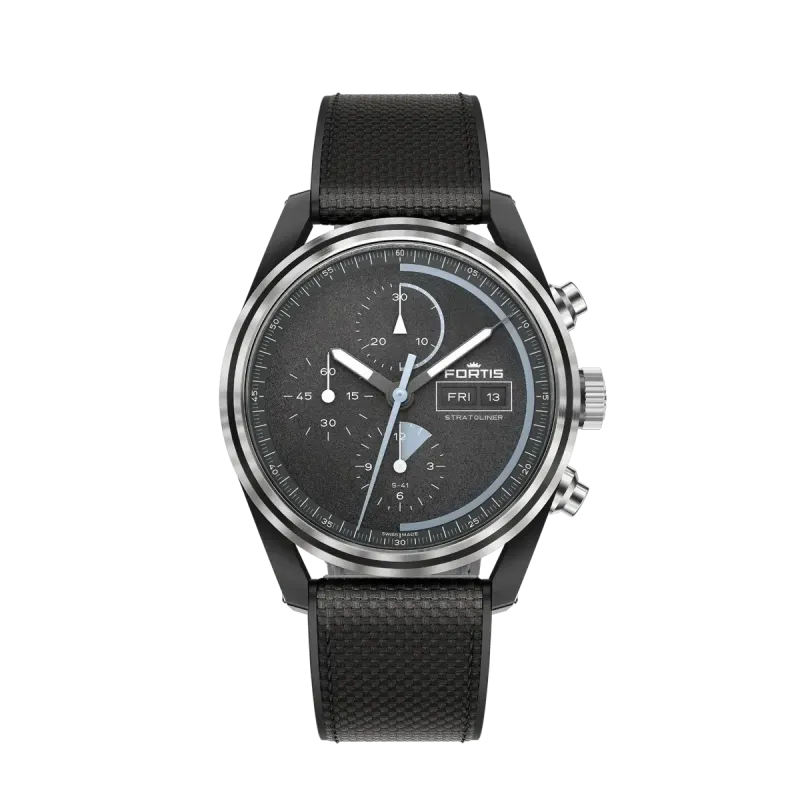 Fortis Stratoliner Gravity Black Herrenuhr F2340018