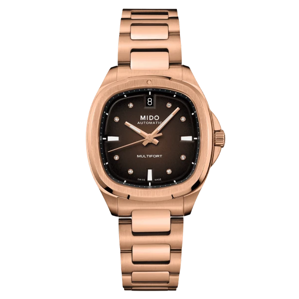Mido Multifort TV 35 Roségold Herrenuhr M049.307.33.296.00