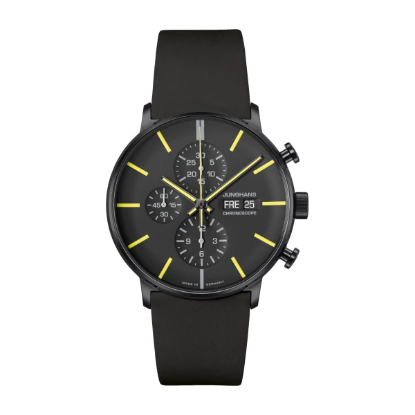 Junghans FORM A Chronoscope Herrenuhr 27/4473.02
