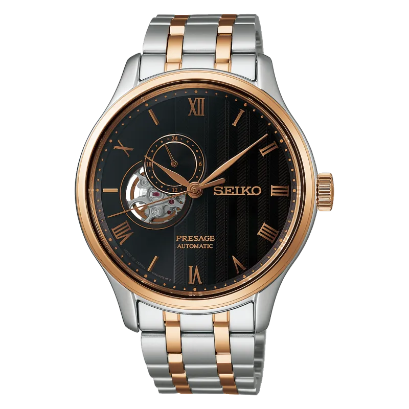 Seiko Presage Automatik Offenes Herz "Japanese Garden" Herrenuhr SSA466J1