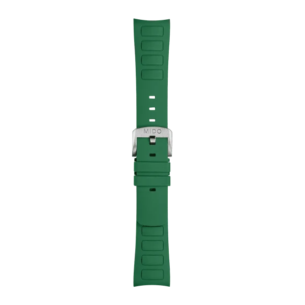 Mido TV Ersatzarmband Kautschuk Grün 22 mm M852.019.156