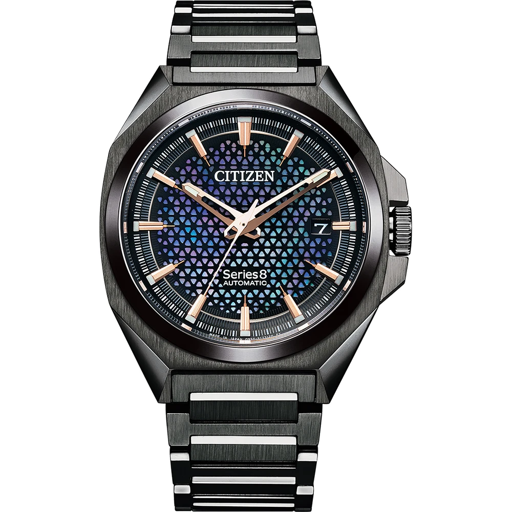Citizen Herrenuhr Series 8 schwarz Automatik NA1015-81Z