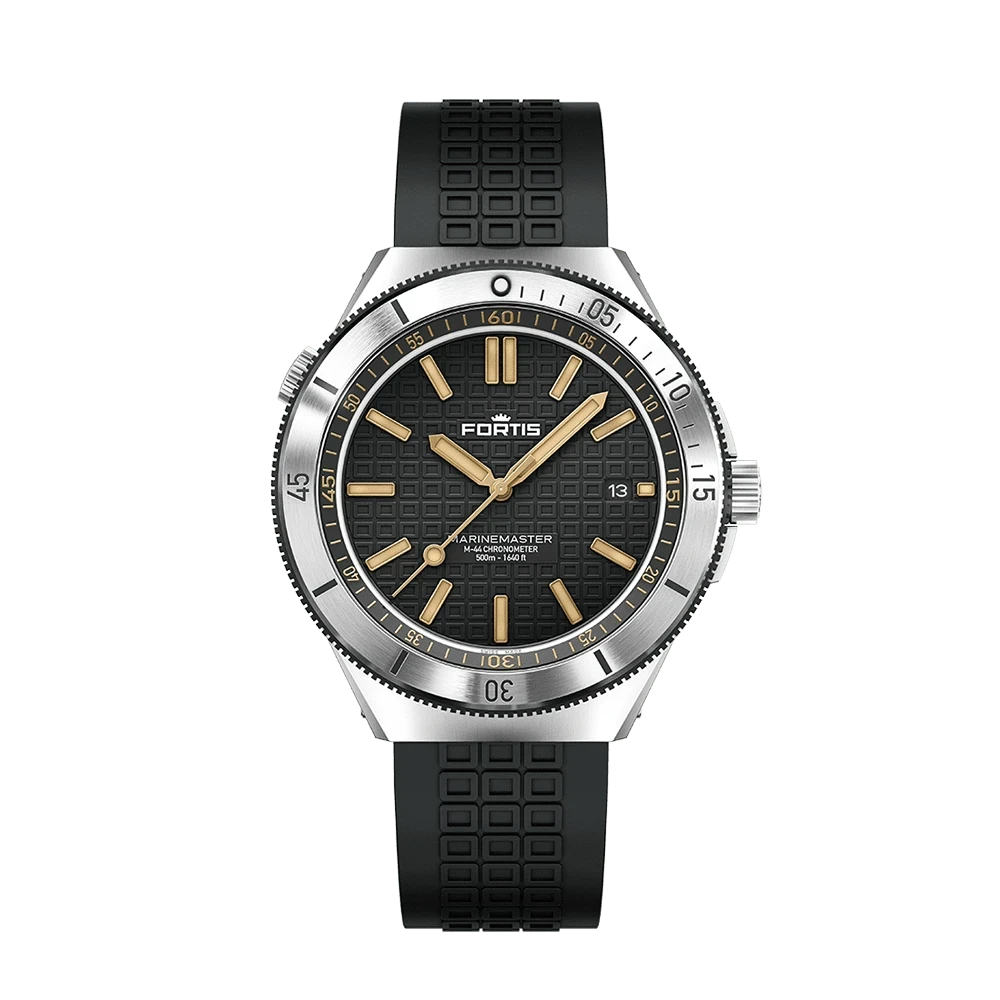 Fortis Marinemaster M-44 Black Resin Herrenuhr F8120017