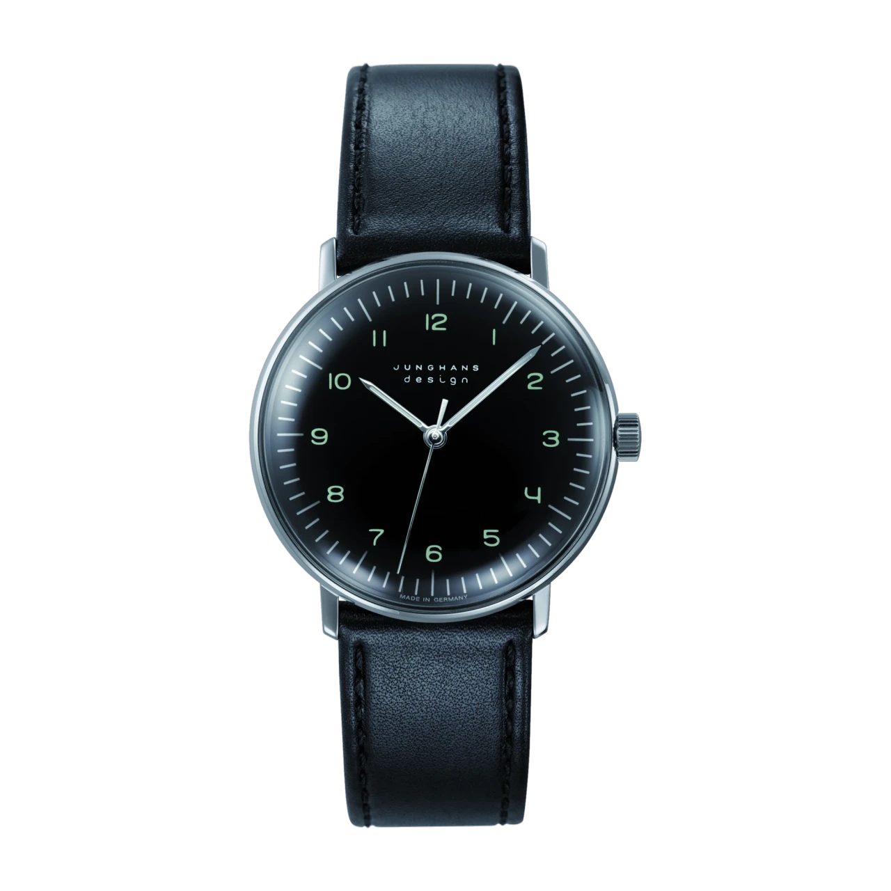 Junghans max bill Handaufzug Saphirglas Herrenuhr 027/3702.02