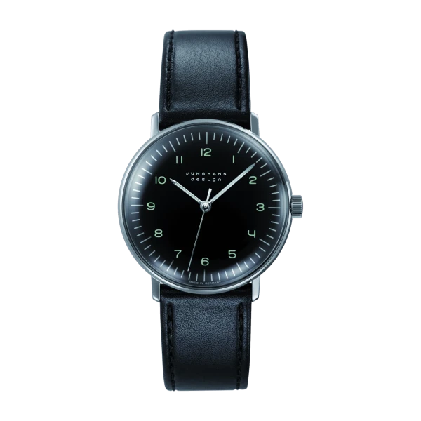 Junghans max bill Handaufzug Saphirglas Herrenuhr 027/3702.02