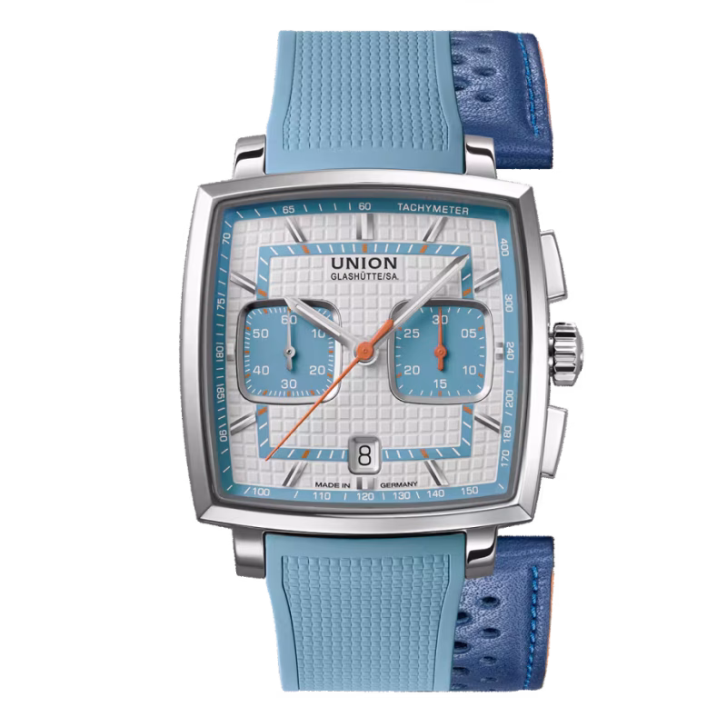 Union Glashütte Averin Chronograph Set mit zusätzlichem Armband Herrenuhr D015.527.17.011.02