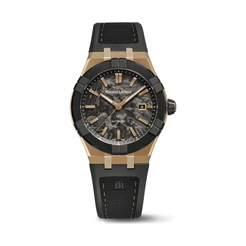 Maurice Lacroix Aikon-IC Frozen Carbon Bronze 43 mm Herrenuhr AC6008-BRL20-730-2