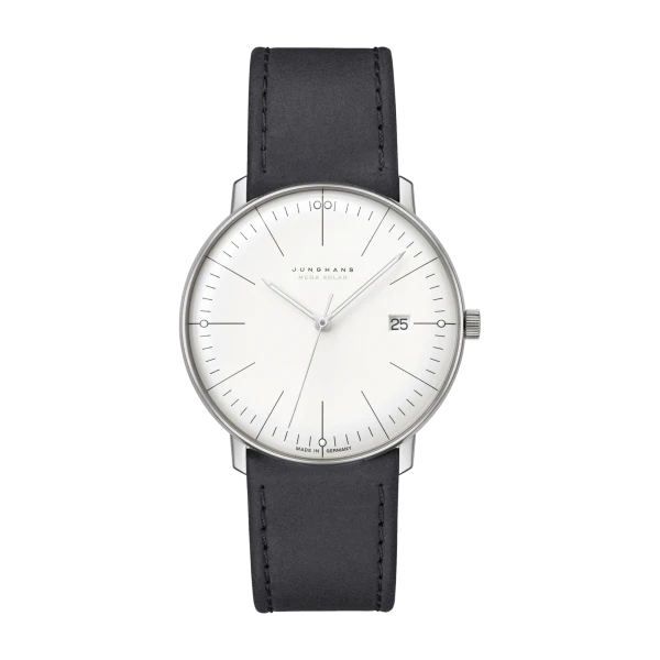 Junghans max bill MEGA Solar Saphirglas Herrenuhr 059/2020.02