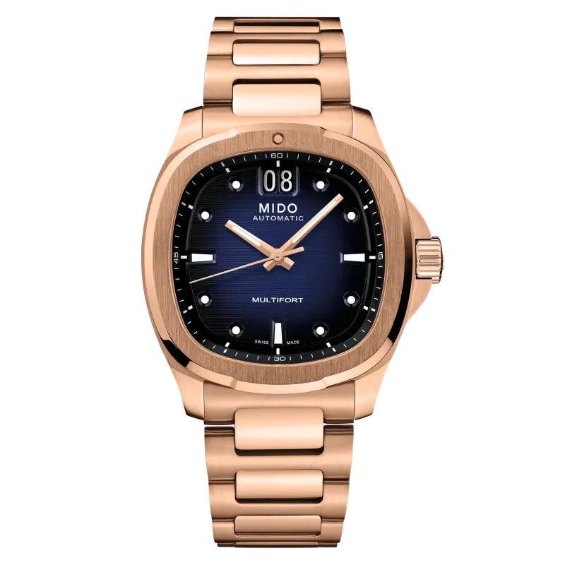 Mido Multifort TV Big Date Roségold Herrenuhr M049.526.33.041.00