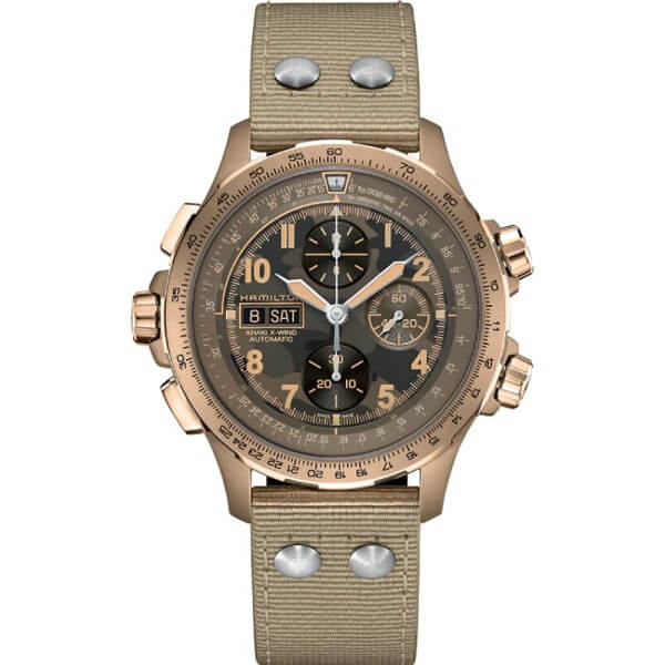 Hamilton Khaki X-Wind Day Date Automatik Chrono H77916920 Herrenuhr