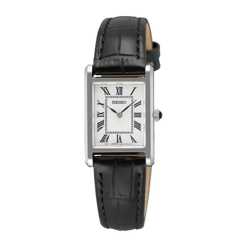 Seiko Klassik Quarz Silber Damenuhr SWR107P1