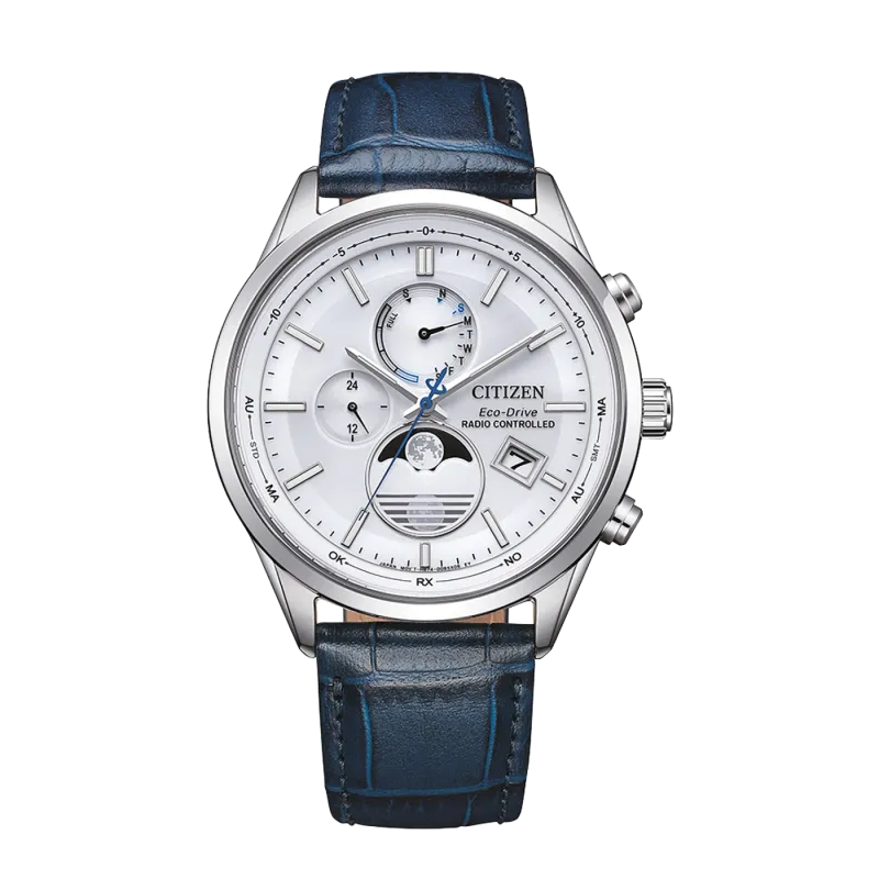 Citizen Eco Drive Funkuhr Mondphase Herrenuhr BY1030-09A