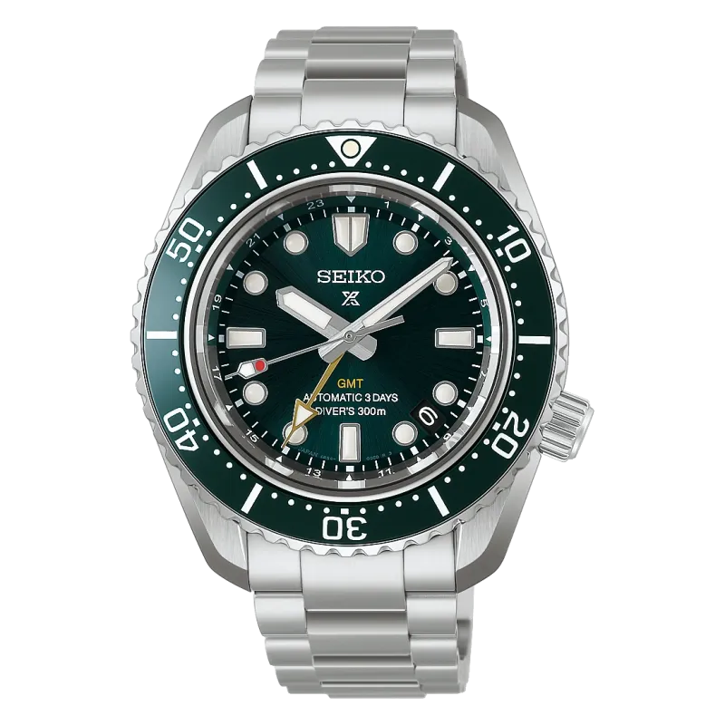 Seiko Prospex SEA 42mm, Divers 300m, Edelstahl, Grün Herrenuhr HBC001J1