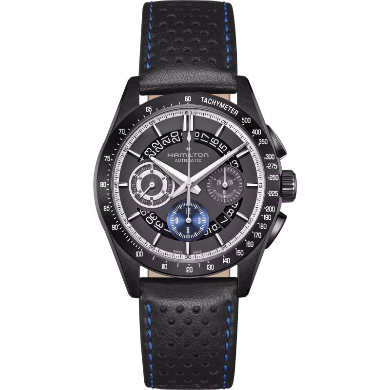 Hamilton Jazzmaster Performer Autochrono Automatik Herrenuhr H36646780 
