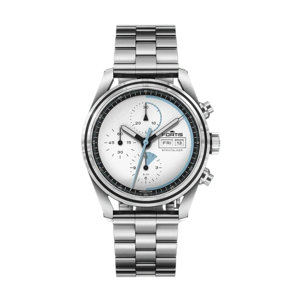 Fortis Stratoliner S-41 White Dust Herrenuhr F2340006