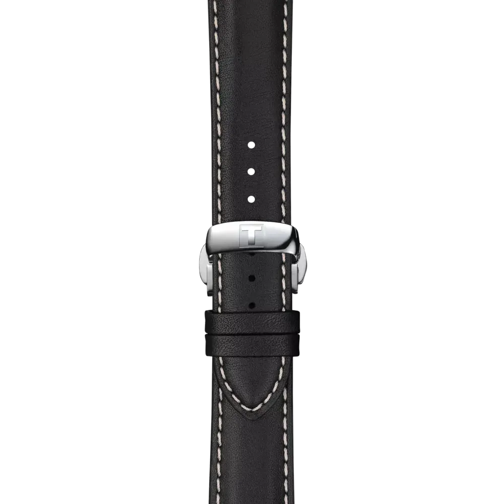 Tissot Ersatzarmband Leder Schwarz 21mm T852.044.599