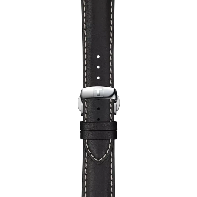 Tissot Ersatzarmband Leder Schwarz 21mm T852.044.599