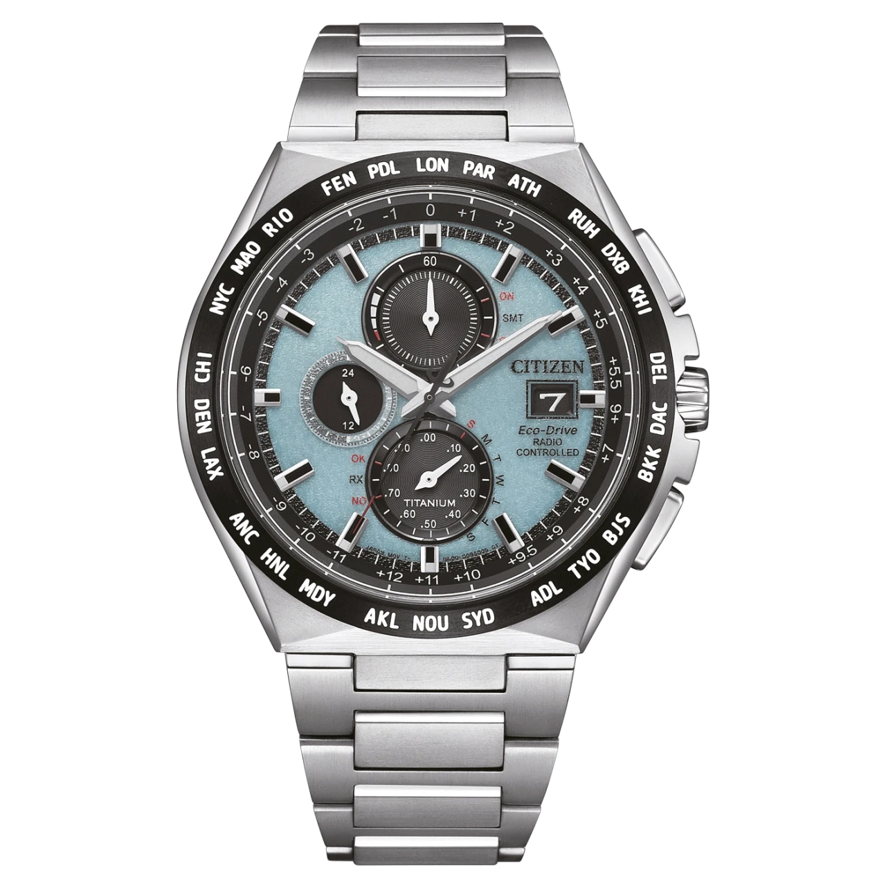 Citizen Eco Drive Chronograph Herrenuhr AT8238-84M