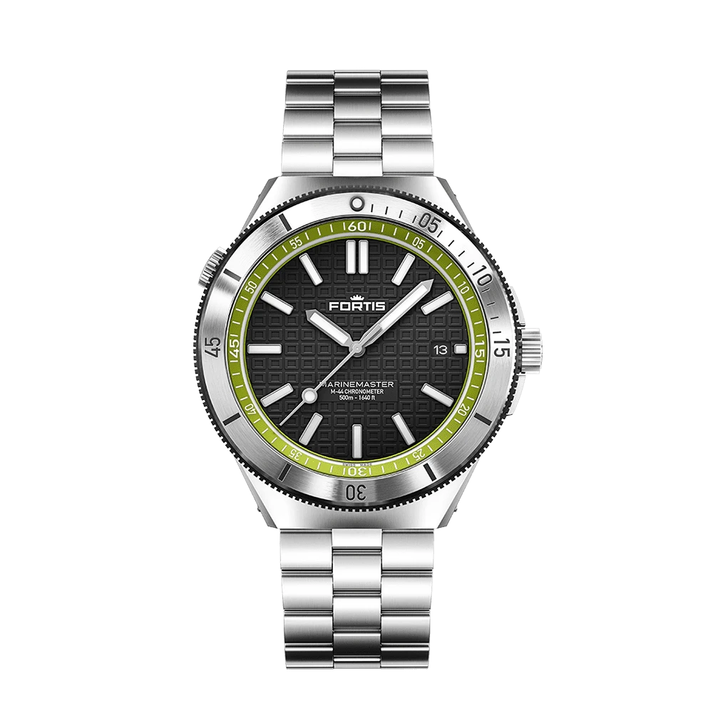Fortis Marinemaster M-44 Woodpecker Green Herrenuhr F8120020
