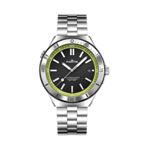 Fortis Marinemaster M-44 Woodpecker Green Herrenuhr F8120020