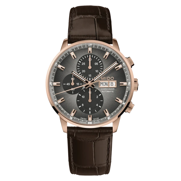MIDO COMMANDER CHRONOGRAPH inkl. Zusatzband Herrenuhr M016.414.36.081.00