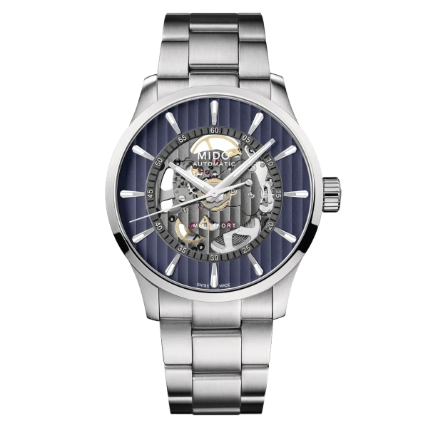 Mido Multifort Skeleton Vertigo Herrenuhr M038.436.11.041.00