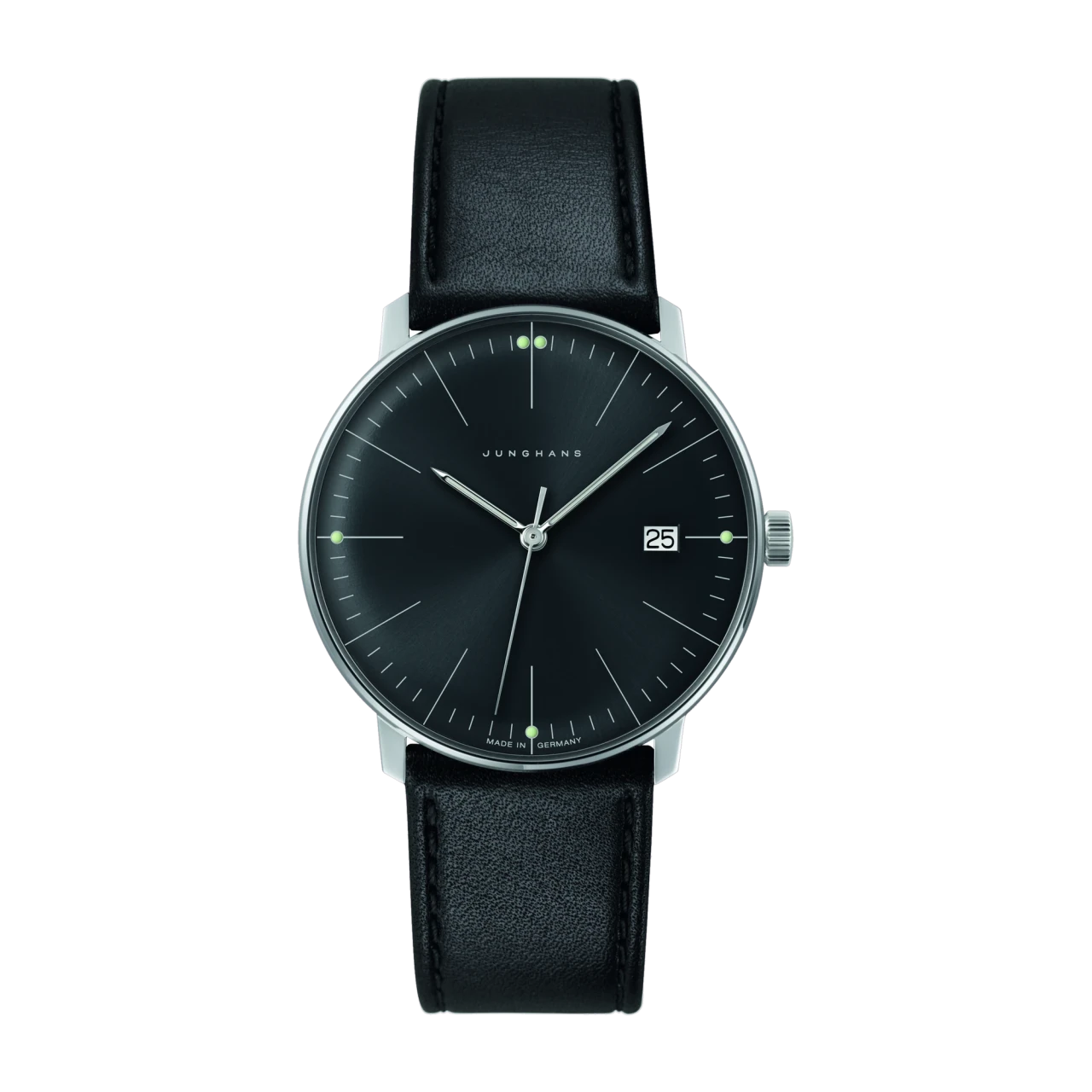 Junghans max bill Quarz Saphirglas Herrenuhr 041/4465.02