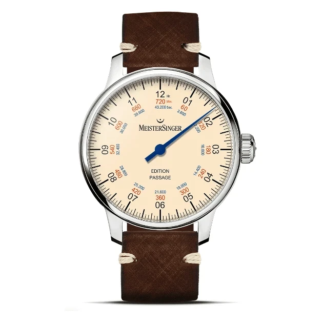 Meister Singer ED-PASSAGE Elfenbein Herrenuhr Limitiert auf 100 Stück