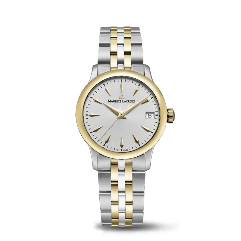 Maurice Lacroix 1975 Quartz 33mm, Quarzwerk, Multicolor Damenuhr 751006-PVY12-131-1