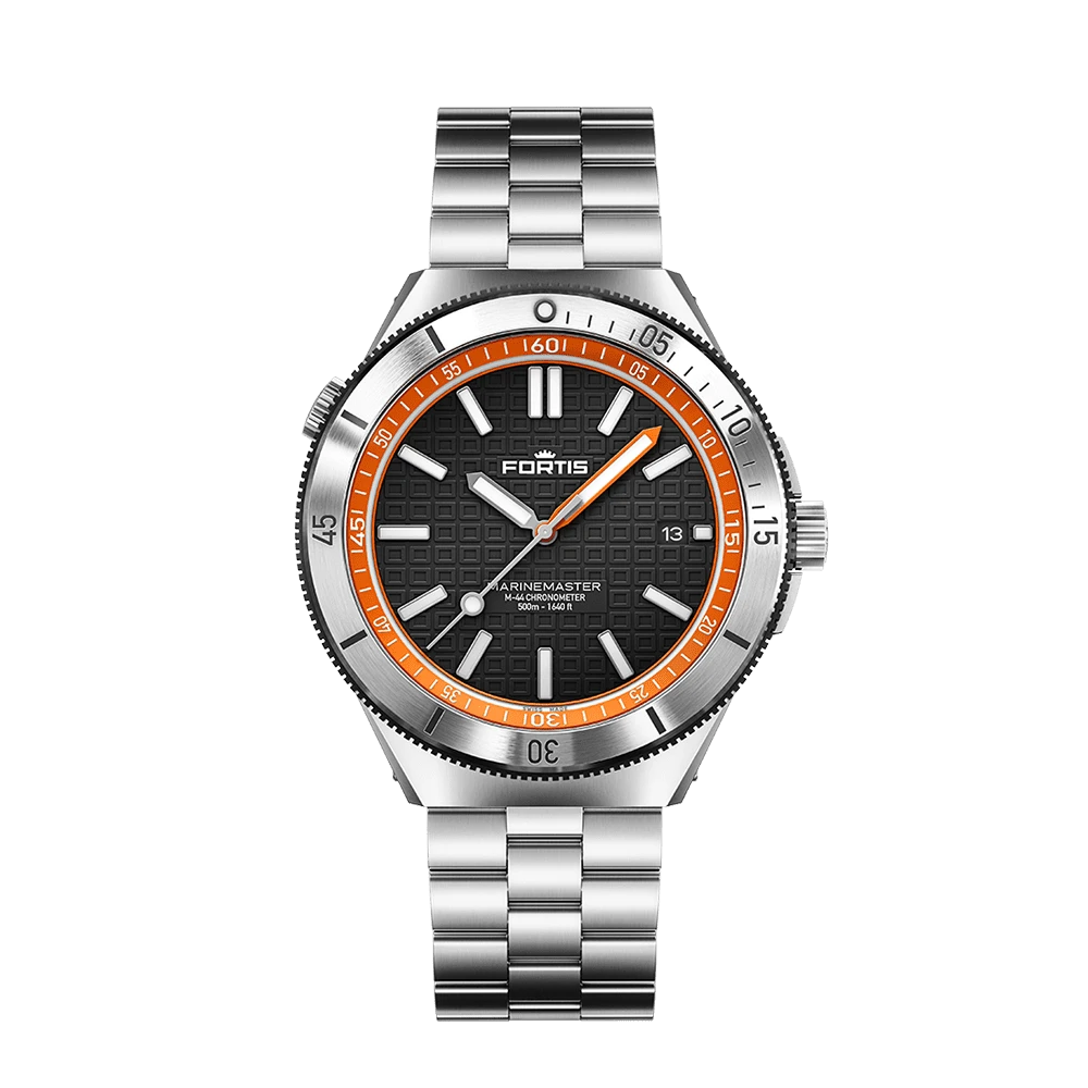 Fortis Marinemaster M-44 Amber Orange Herrenuhr F8120014