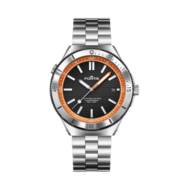 Fortis Marinemaster M-44 Amber Orange Herrenuhr F8120014