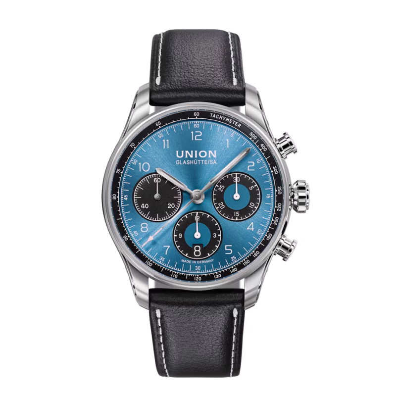 Union Glashütte Belisar Chronograph 40mm, Automatik Herrenuhr D009.227.16.042.00
