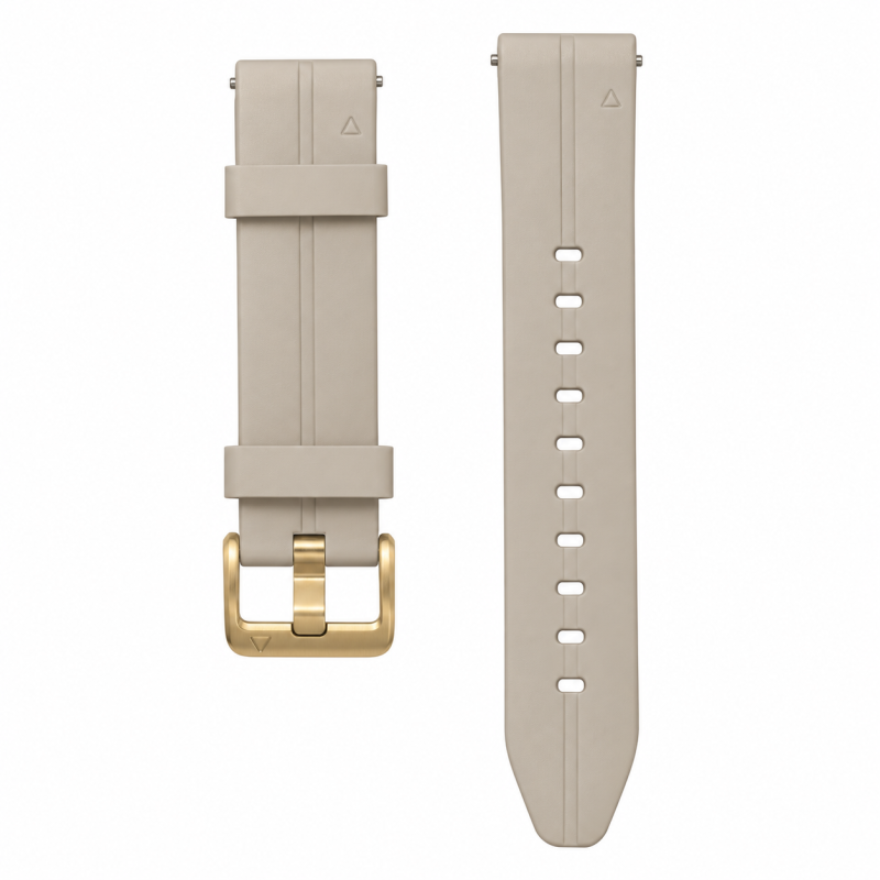 Garmin Fenix Ersatzarmband Leder Beige QuickFit