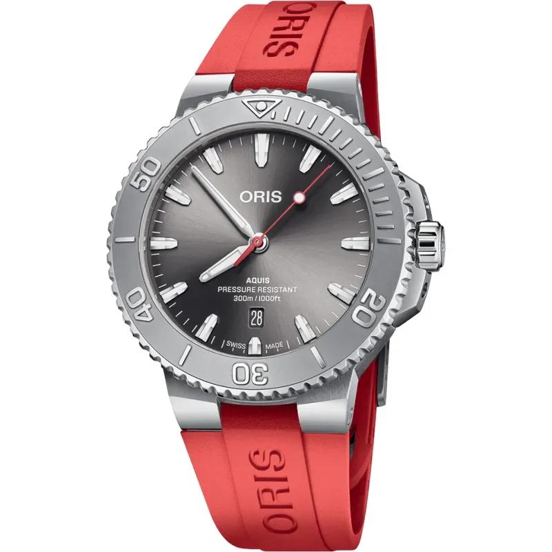 Oris AQUIS DATE RELIEF Herrenuhr 01 733 7789 4153-07 4 23 36FC