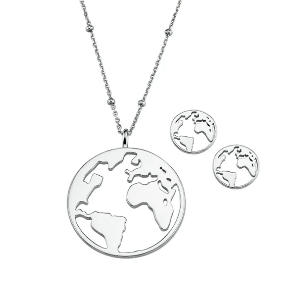 CEM Damenschmuck Set , Halskette und Ohrstecker BGT906231